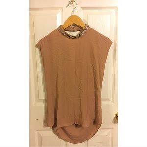 Classy collar blouse